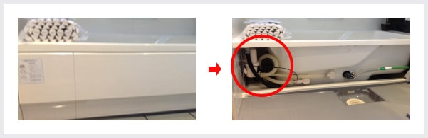 ミラバスの取り付け方法について